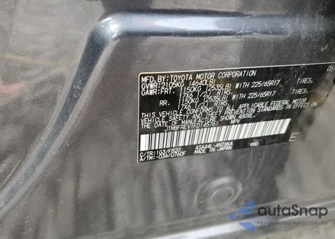 2015 Toyota Rav4 Le z USA, uszkodzony, nr VIN JTMBFREV1FD145761